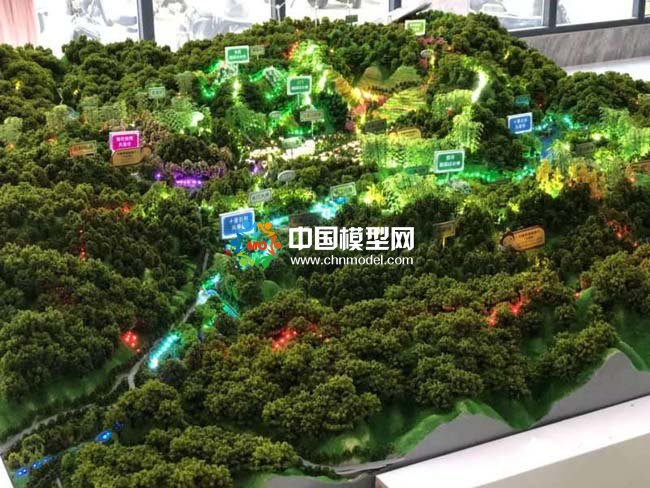 農業農林沙盤模型