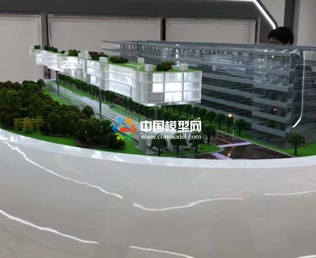 上海民用最深基坑沙盤模型