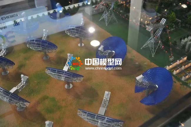 太陽能光熱發電沙盤模型