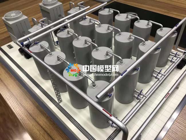 商用鍋爐供暖系統(tǒng)沙盤(pán)模型