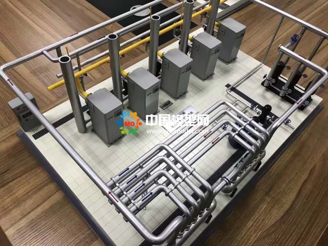 商用鍋爐供暖系統(tǒng)沙盤(pán)模型