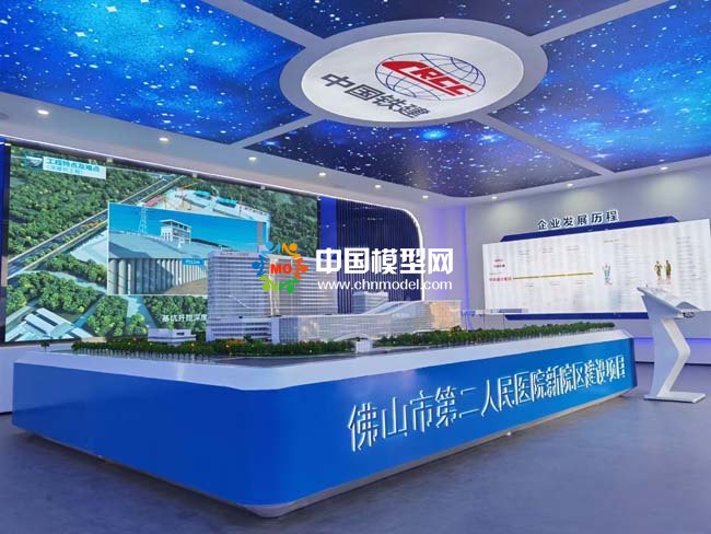 佛山市第二人民醫(yī)院沙盤(pán)模型