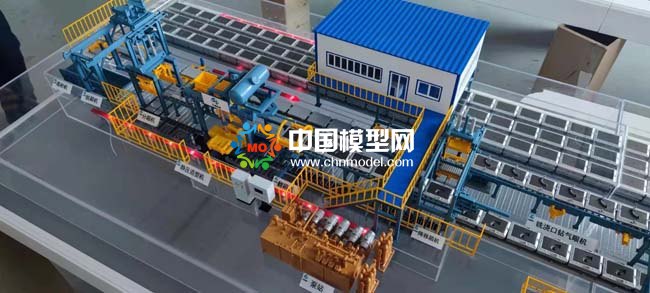 機(jī)械生產(chǎn)線沙盤模型