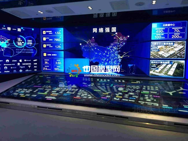 5G互聯云數據中心沙盤模型