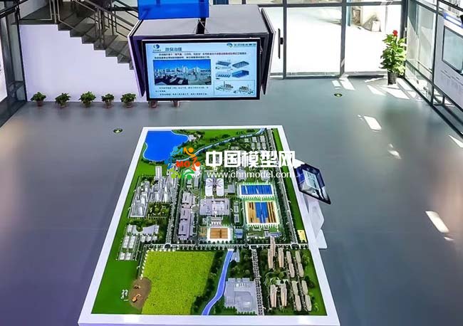 城市水污染治理沙盤模型
