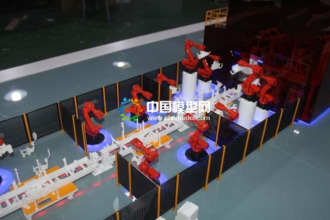 工業4.0智能化生產線沙盤模型