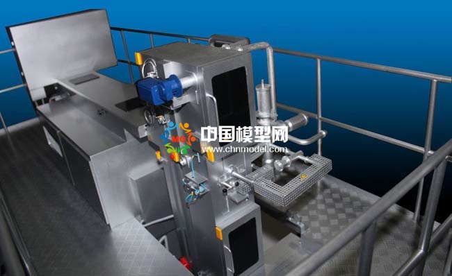 乳制品飲料灌裝設備模型