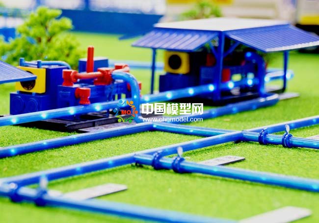 石油化工污泥處理沙盤模型