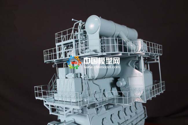船舶柴油發動機模型