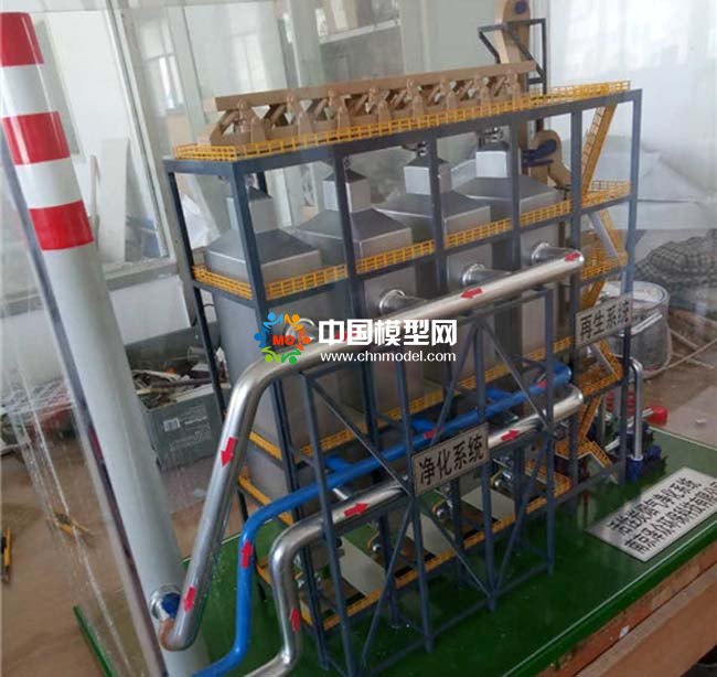 活性炭煙氣凈化系統沙盤模型