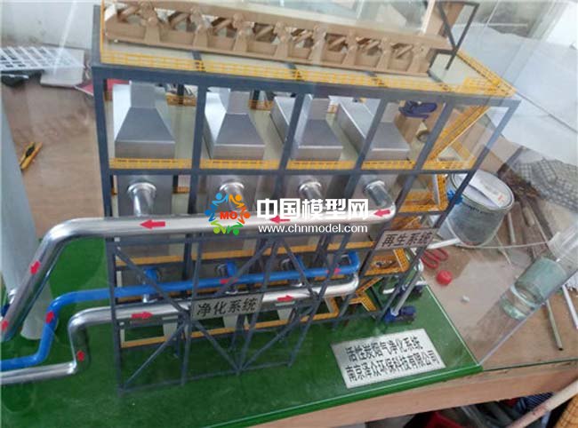 活性炭煙氣凈化系統沙盤模型