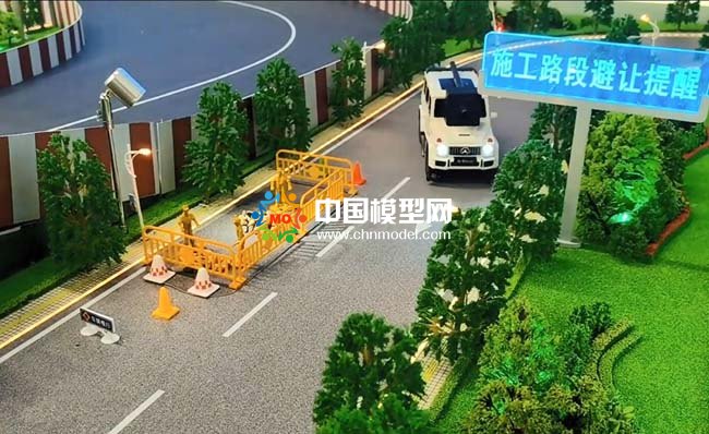 自動無人駕駛沙盤模型