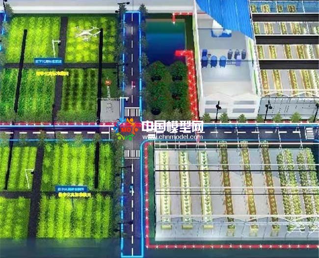 數字農業沙盤模型