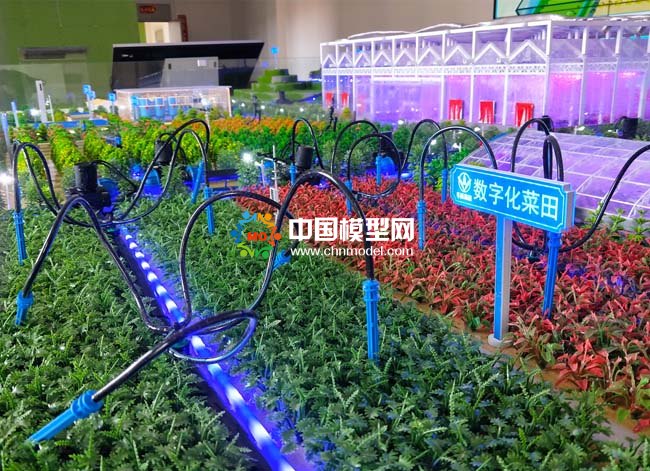 智慧農(nóng)裝數(shù)字化農(nóng)田沙盤模型