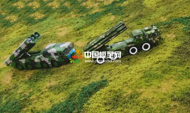 東風10A巡航導彈發射場沙盤模型