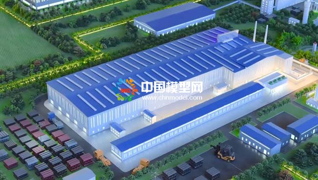 綠色礦業沙盤模型