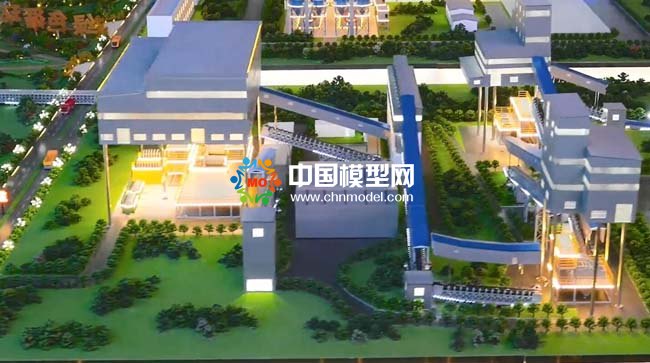 綠色礦業沙盤模型