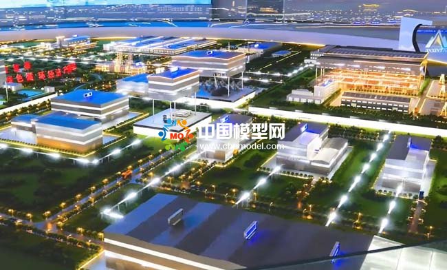 綠色礦業沙盤模型