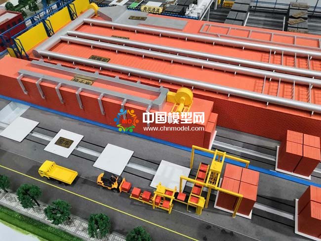 窯廠沙盤模型，磚廠沙盤模型