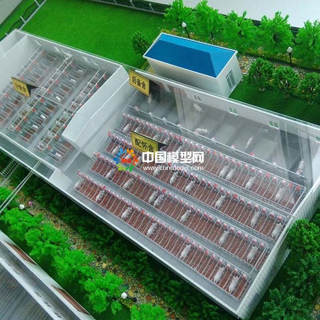 養(yǎng)豬場(chǎng)沙盤模型