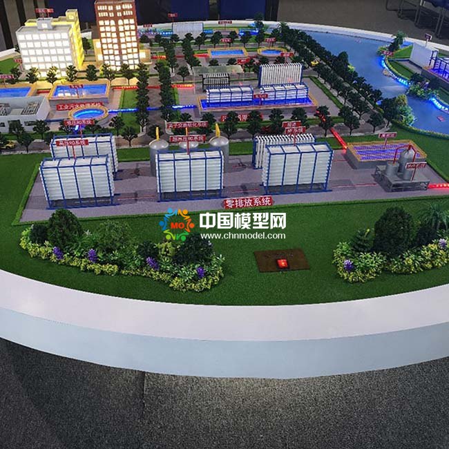 超濾零排放污水回用系統沙盤模型