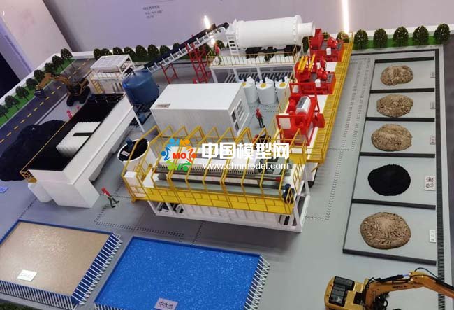 土壤環境污染與修復治理沙盤模型