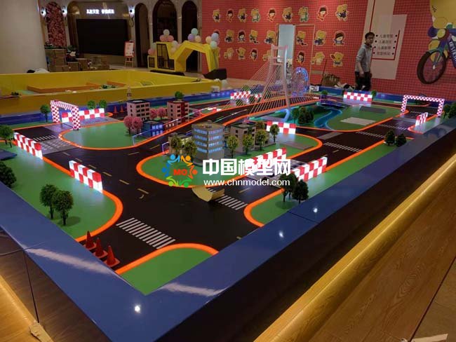 攀爬車設備沙盤模型，兒童游樂設備沙盤模型