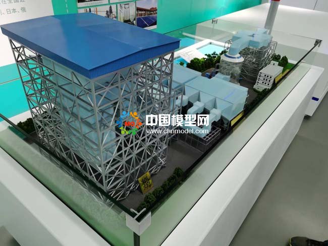 燃煤機組超低排放沙盤模型