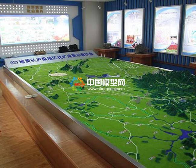 地質(zhì)礦產(chǎn)勘測(cè)沙盤模型