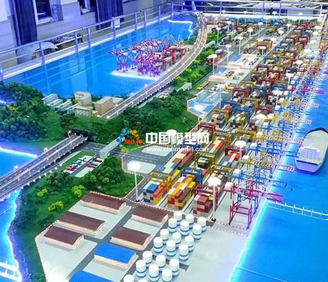 舟山島沙盤模型