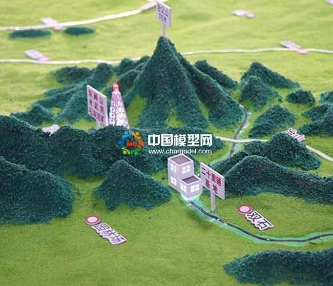 地質(zhì)礦產(chǎn)勘測(cè)沙盤模型