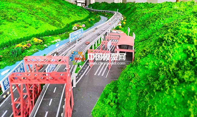 高速公路建設沙盤模型集錦