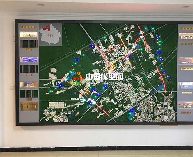 中鐵一局項目沙盤模型 