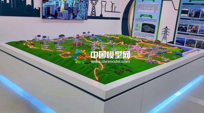 特高壓1000千伏變電站沙盤(pán)模型