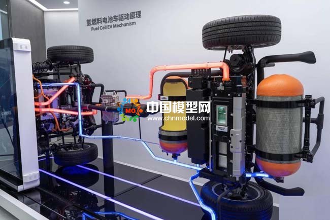 氫能汽車(chē)模型