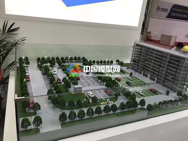 DDA無(wú)線網(wǎng)絡(luò)技術(shù)智慧停車系統(tǒng)沙盤模型