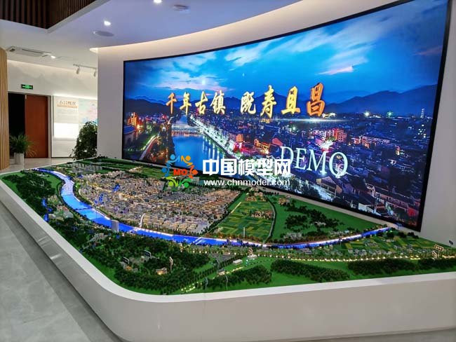 壽昌古鎮沙盤模型
