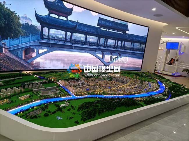 壽昌古鎮沙盤模型