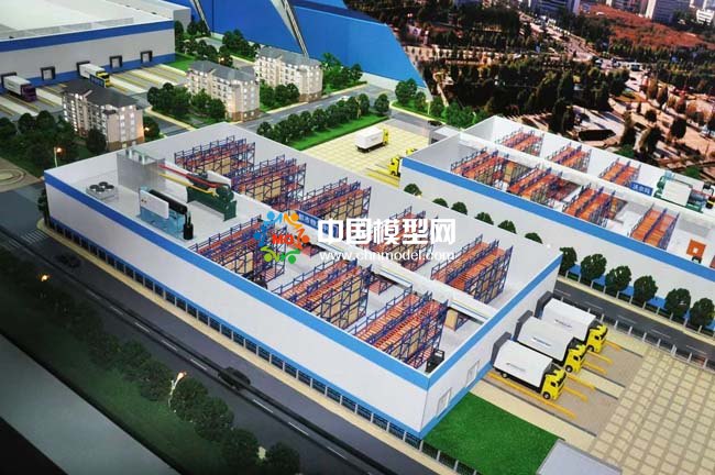 果蔬產業冷鏈物流沙盤模型