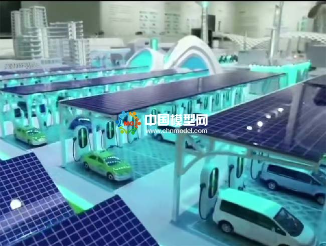  超級電港沙盤模型