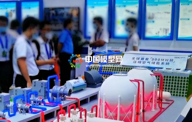 壓縮空氣儲(chǔ)能系統(tǒng)沙盤模型