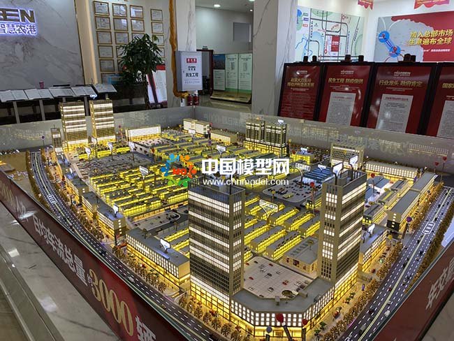 農產品批發市場沙盤模型