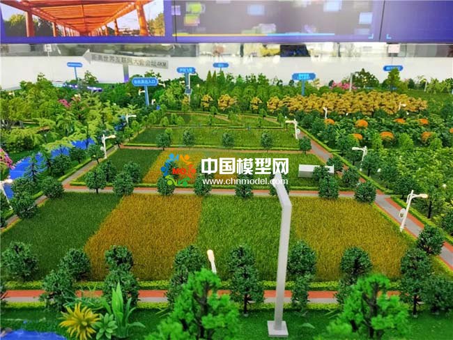 智能農業種植沙盤模型