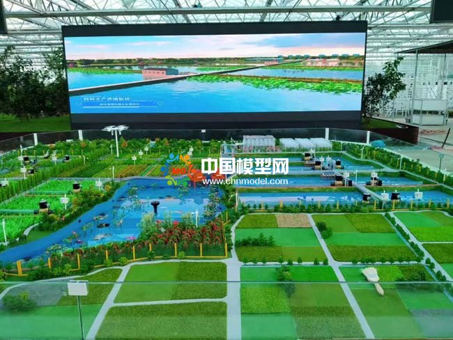 ???????施肥節水灌溉沙盤模型