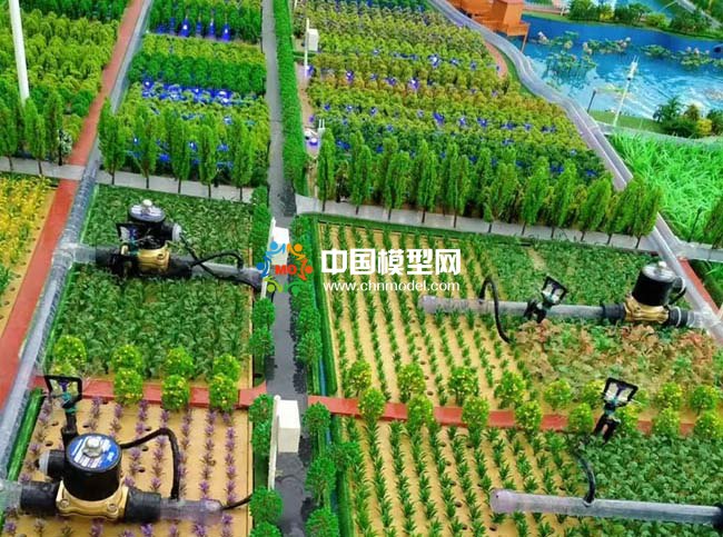 智能農業種植沙盤模型
