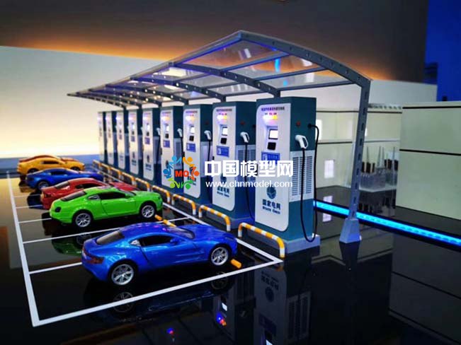 國家電網(wǎng)充電站模型