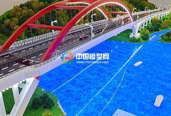 智慧高速公路沙盤模型