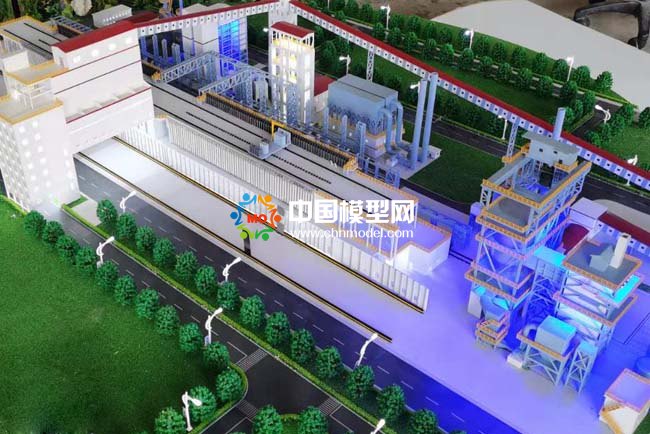 焦化廠沙盤模型