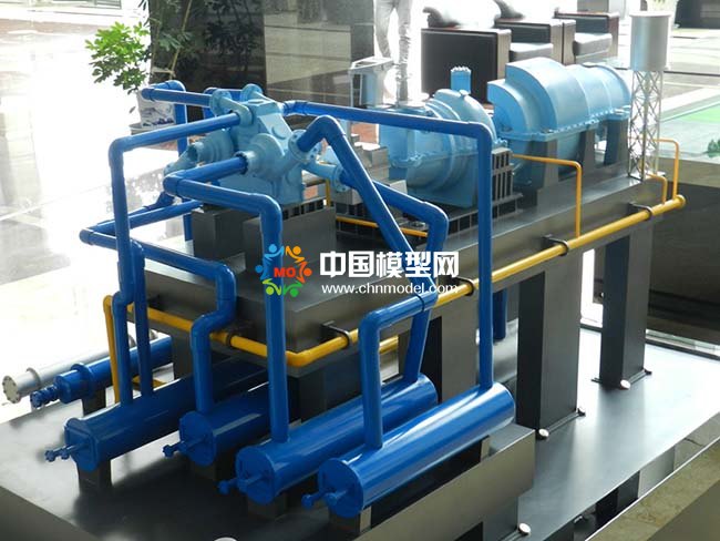 發電氣輪機模型