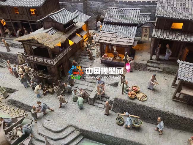 浙江博物館微縮場景復原模型